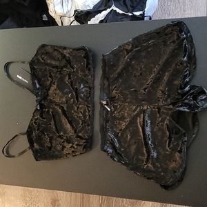 Black Velvet 2pc Set